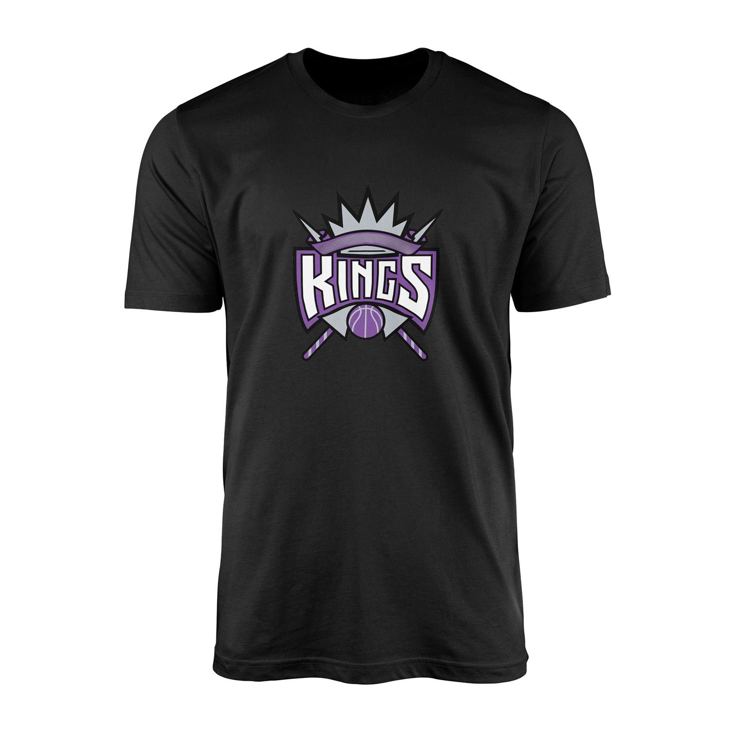 Kings Tişört XXL - Siyah