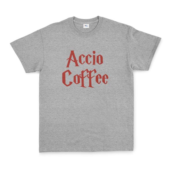 Accio Coffee Tişört XXL - Gri