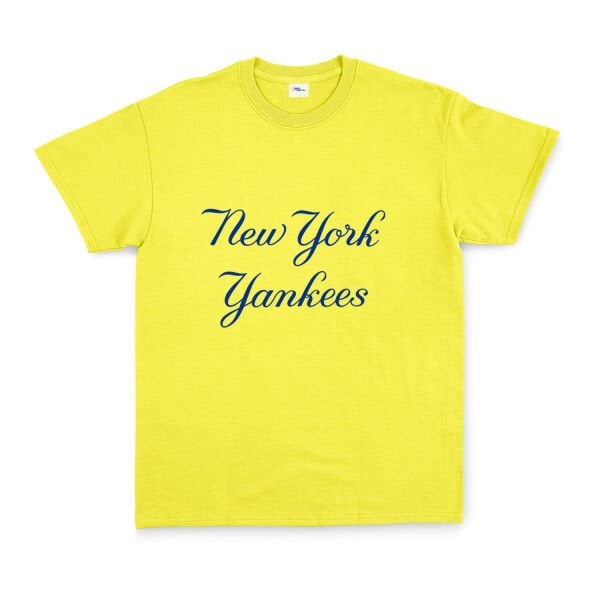 New York Yankees Classic Tişört L - Sarı