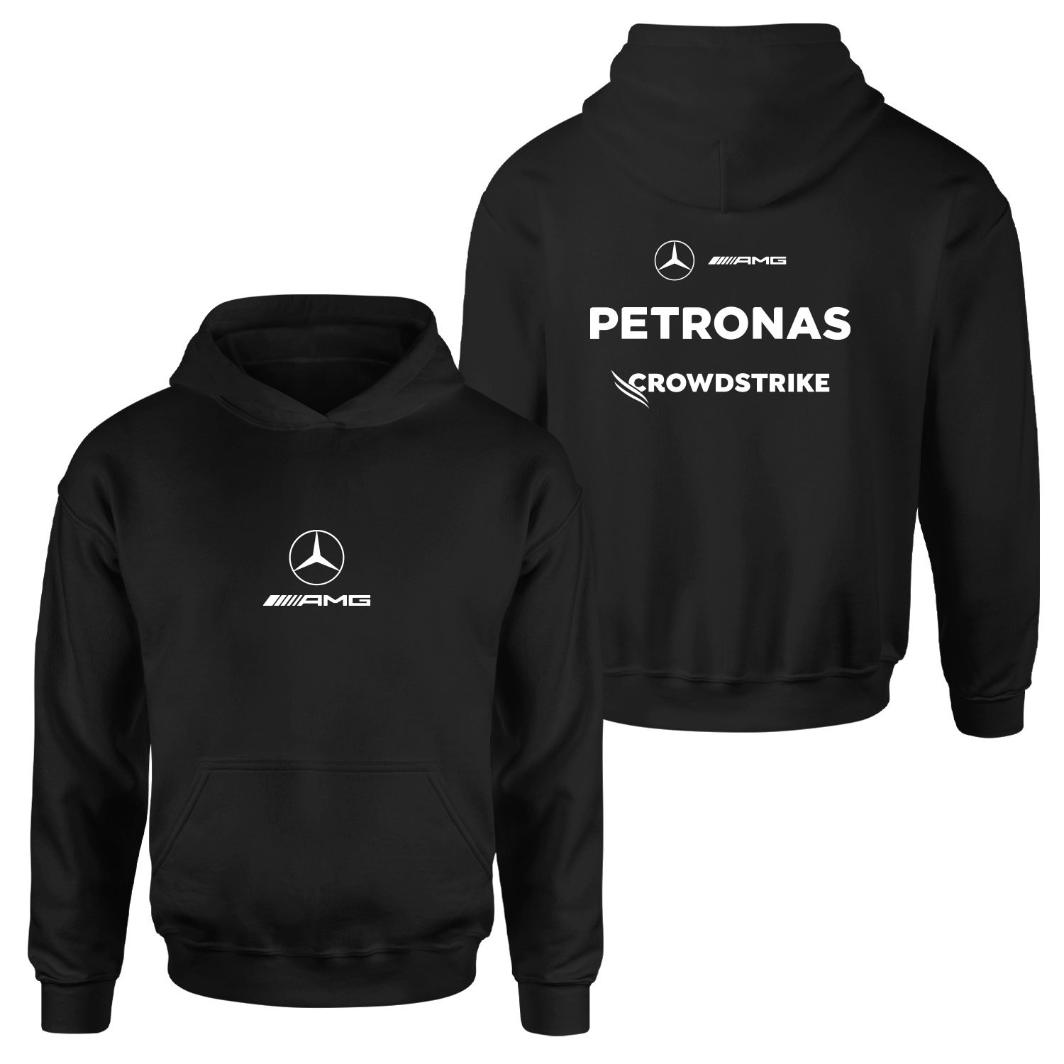 Mercedes AMG 2026 Basic Hoodie S - Siyah