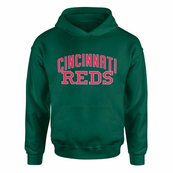 Cincinnati REDS Hoodie M - Nefti Yeşili