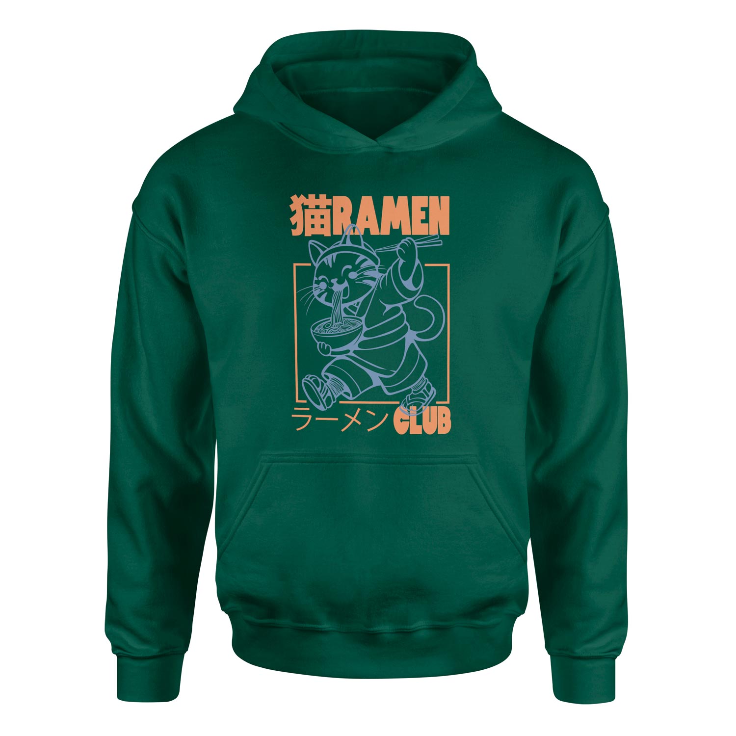 Ramen Club Hoodie S - Nefti Yeşili