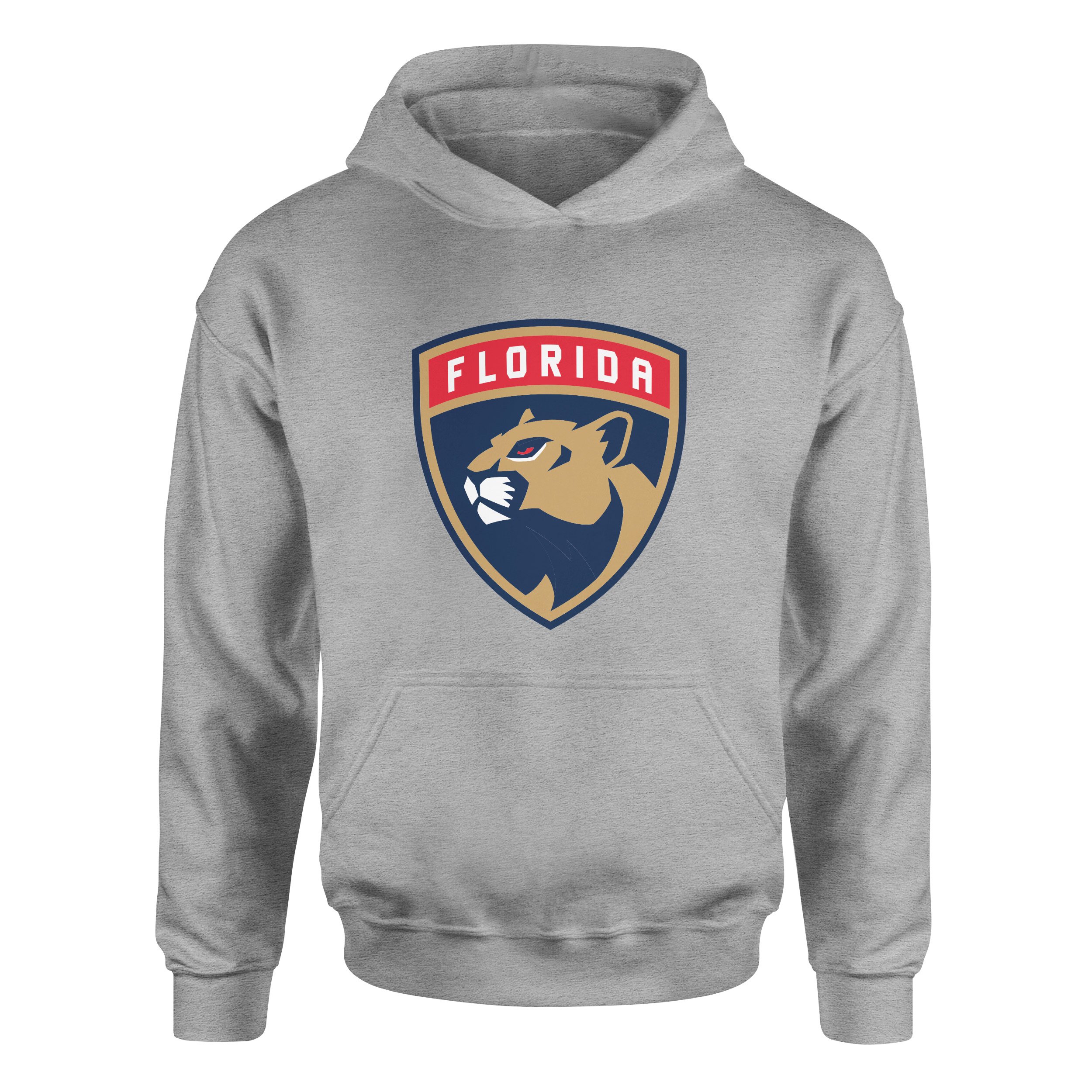 Florida Panthers Shield Hoodie S - Gri