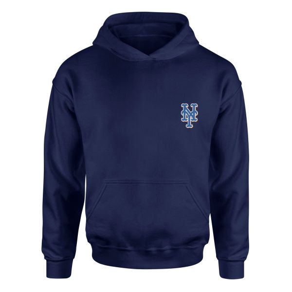New York Mets Hoodie XL - İndigo Mavisi