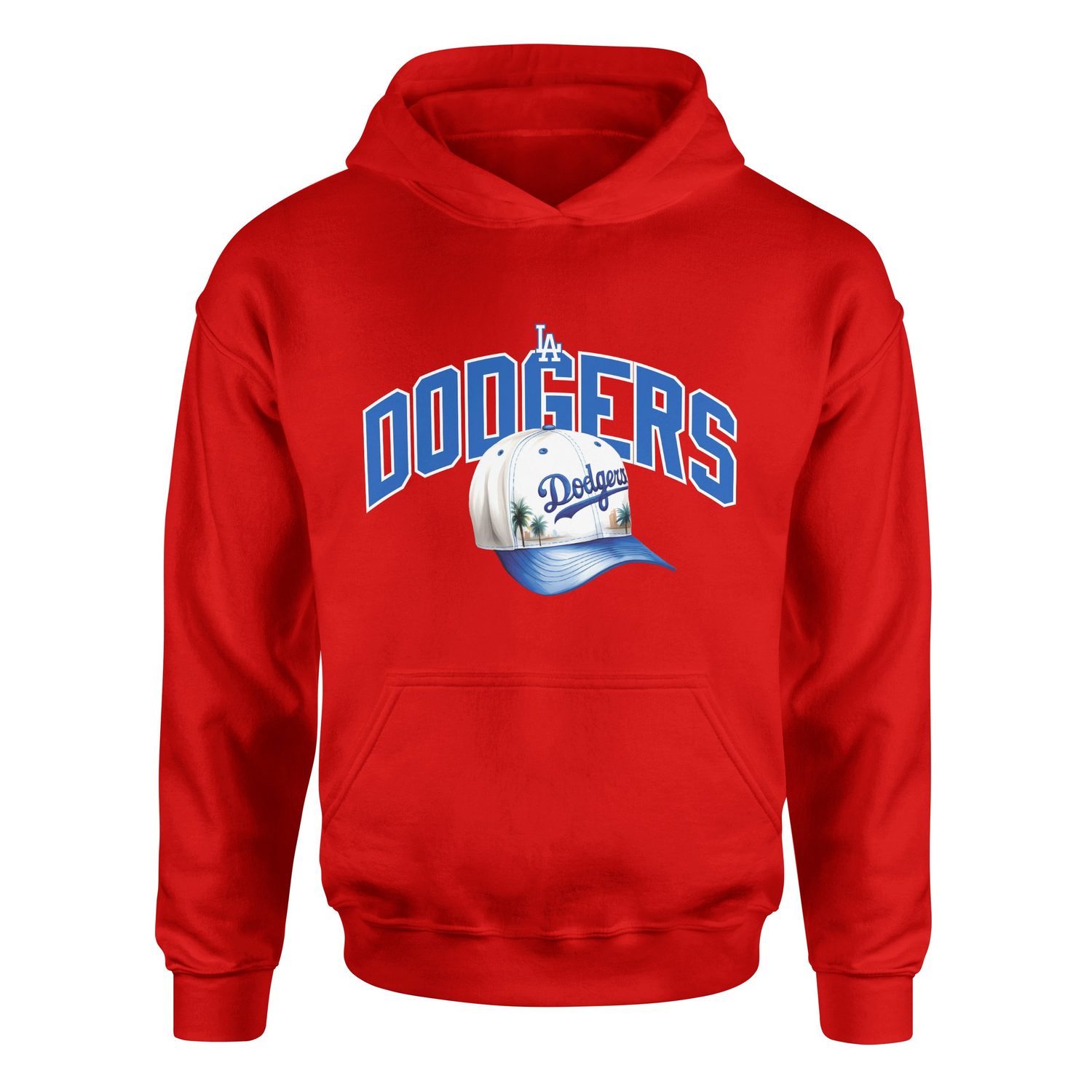 Welcome to California | Los Angeles Dodgers Hoodie XXL - Kırmızı