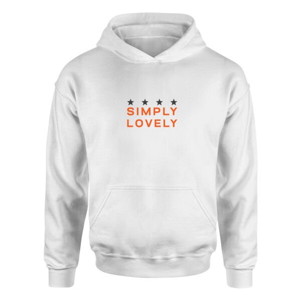 Simply Lovely Hoodie XL - Beyaz
