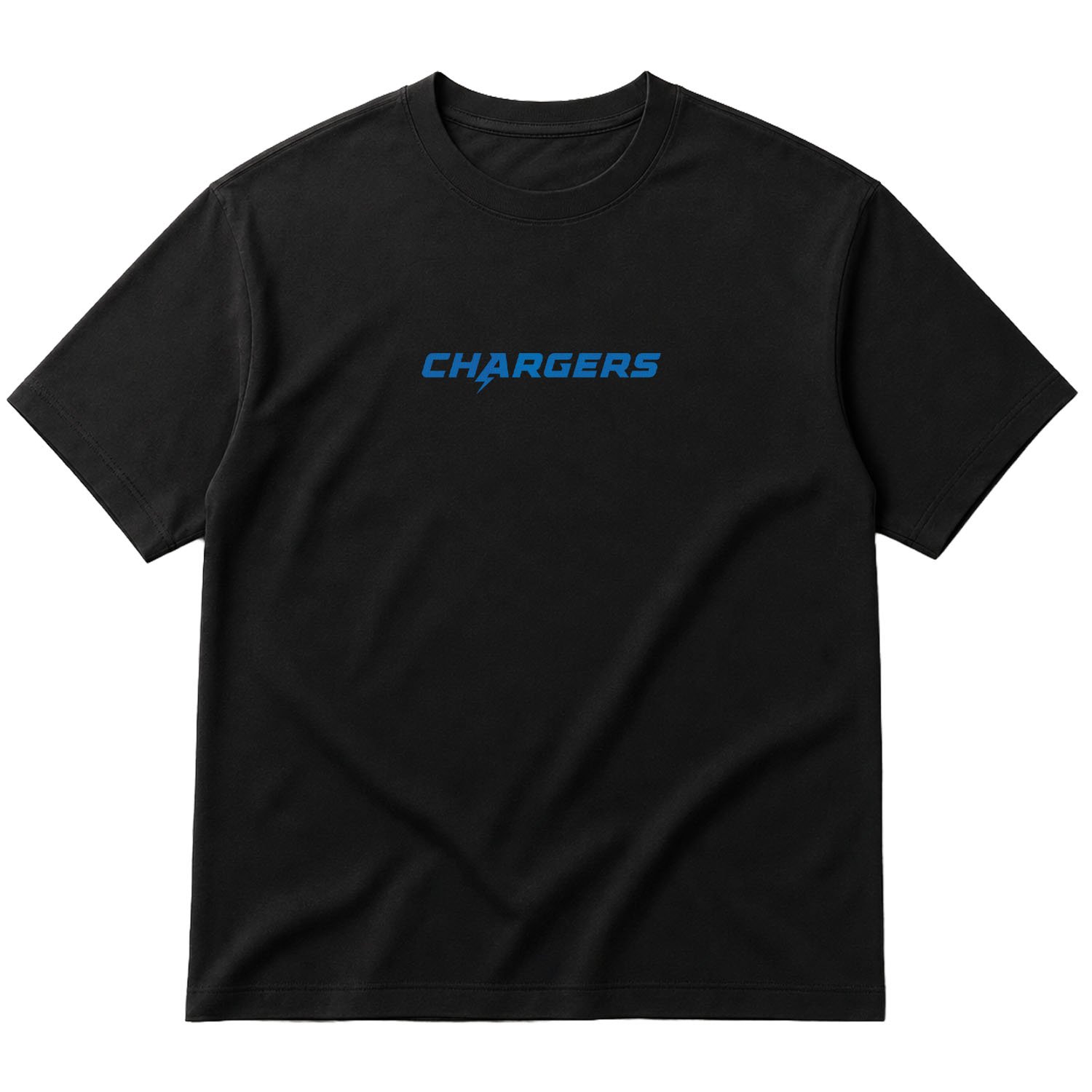 LA CHARGERS Iconic Oversize Tişört XL - Siyah
