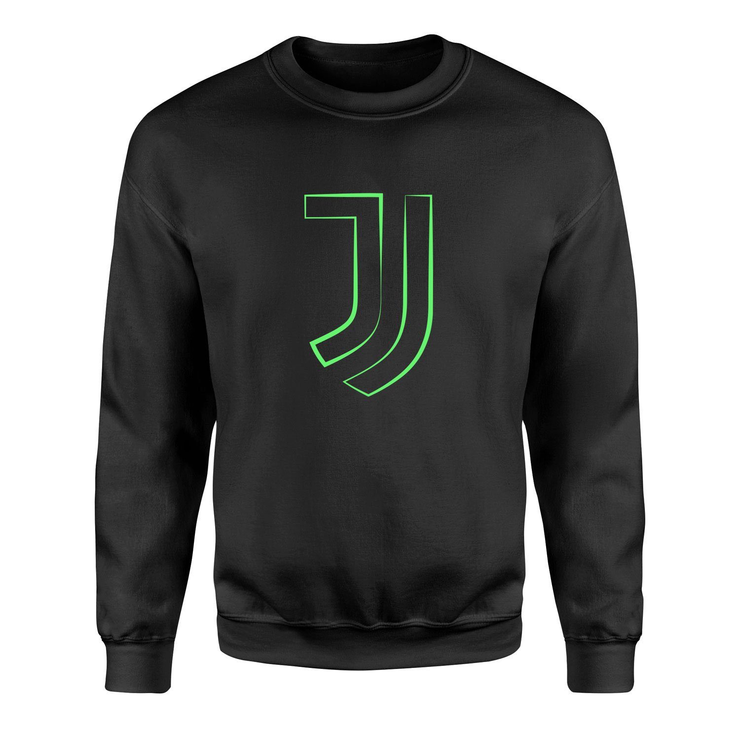 Juventus Green Strokes Sweatshirt M - Siyah