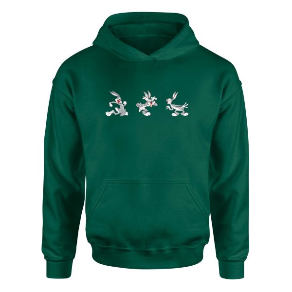 Bunnies Hoodie S - Nefti Yeşili