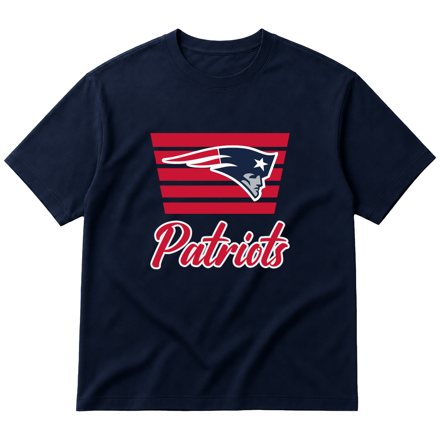 The Pats | New England Patriots Oversize Tişört M - İndigo Mavisi