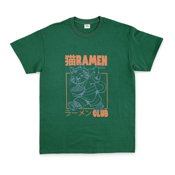 Ramen Club Tişört L - Nefti Yeşili
