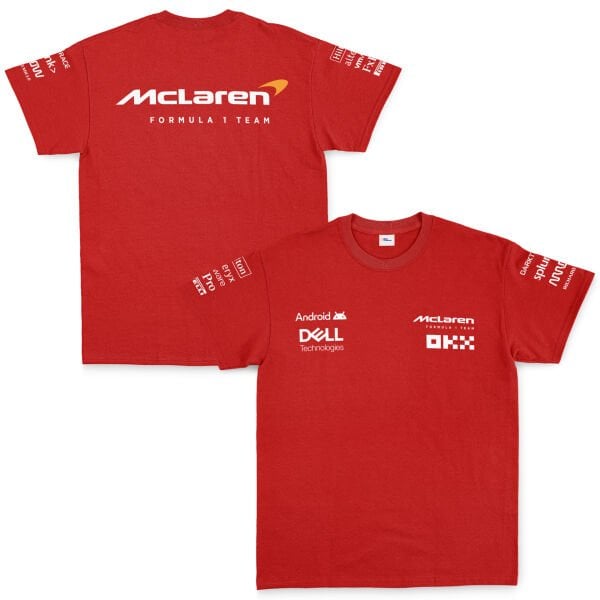 McLaren Racing 2024 Teamline White Edition Tişört