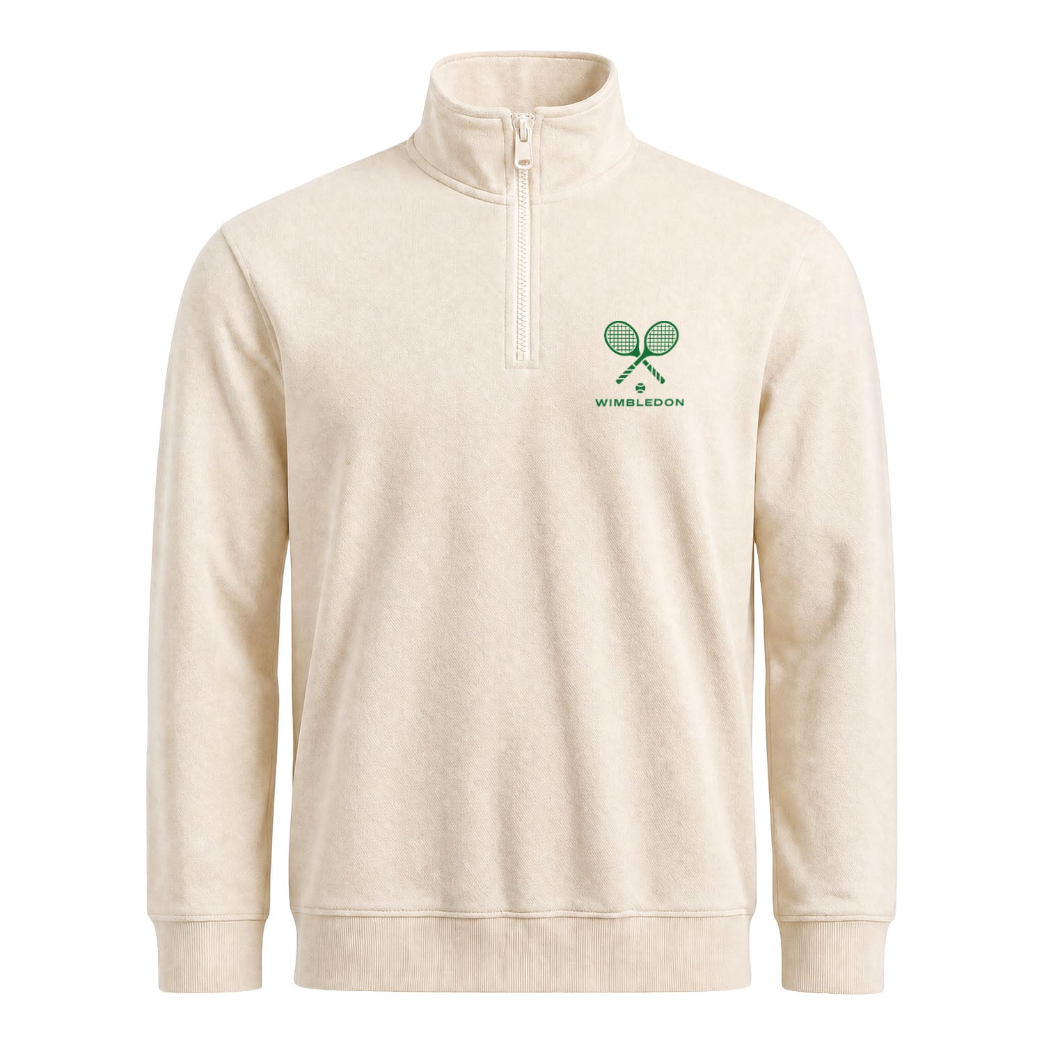 Wimbledon R III Yarım Fermuarlı Sweatshirt