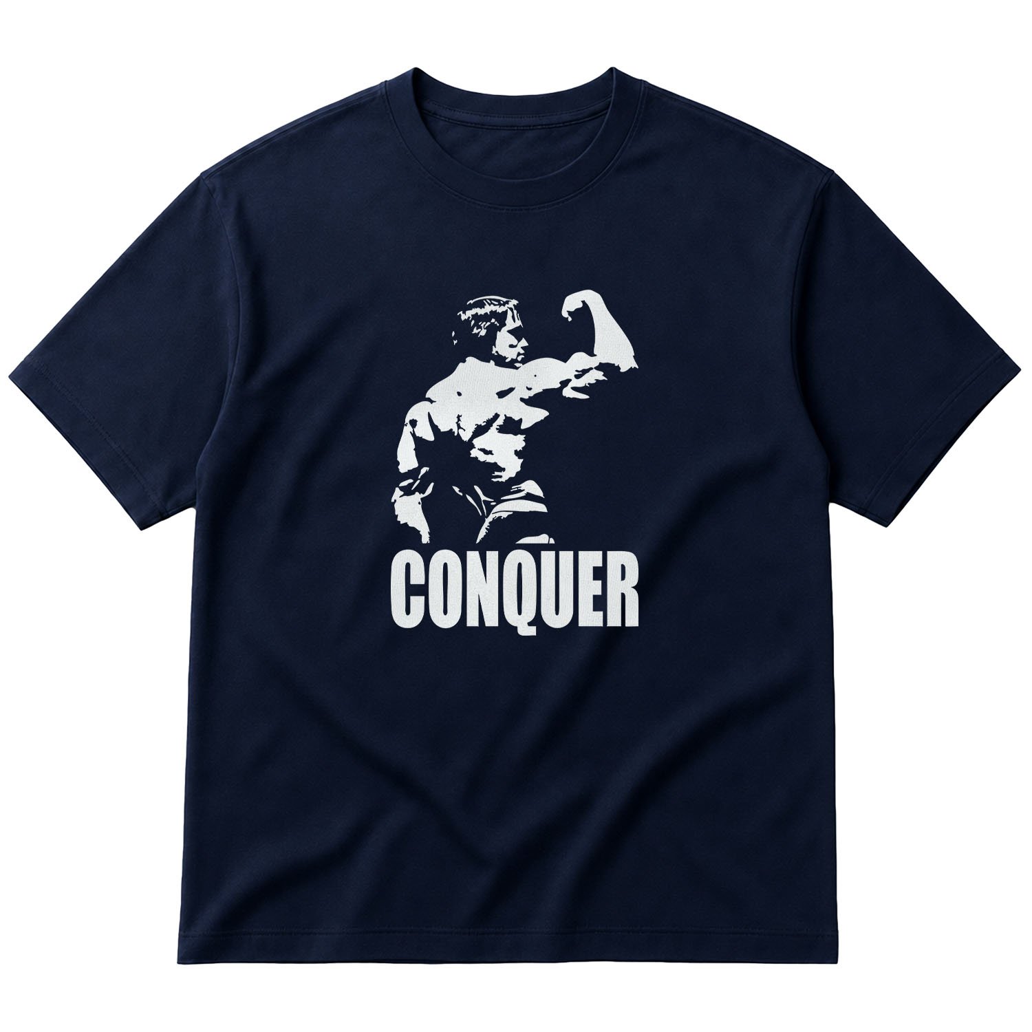 Arnold Conquer Oversize Tişört L - İndigo Mavisi