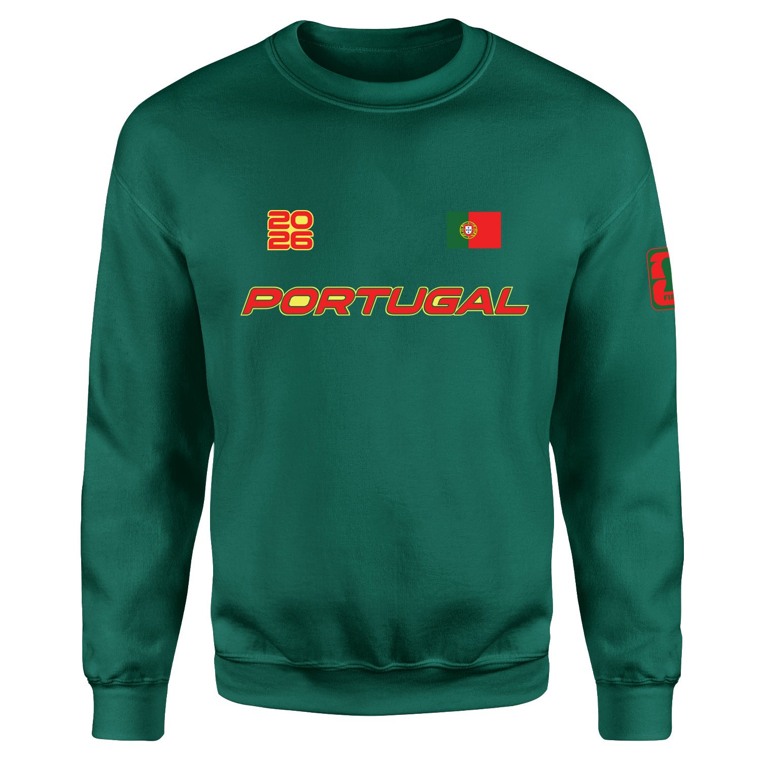 Portekiz 2026 Sweatshirt XXL - Nefti Yeşili