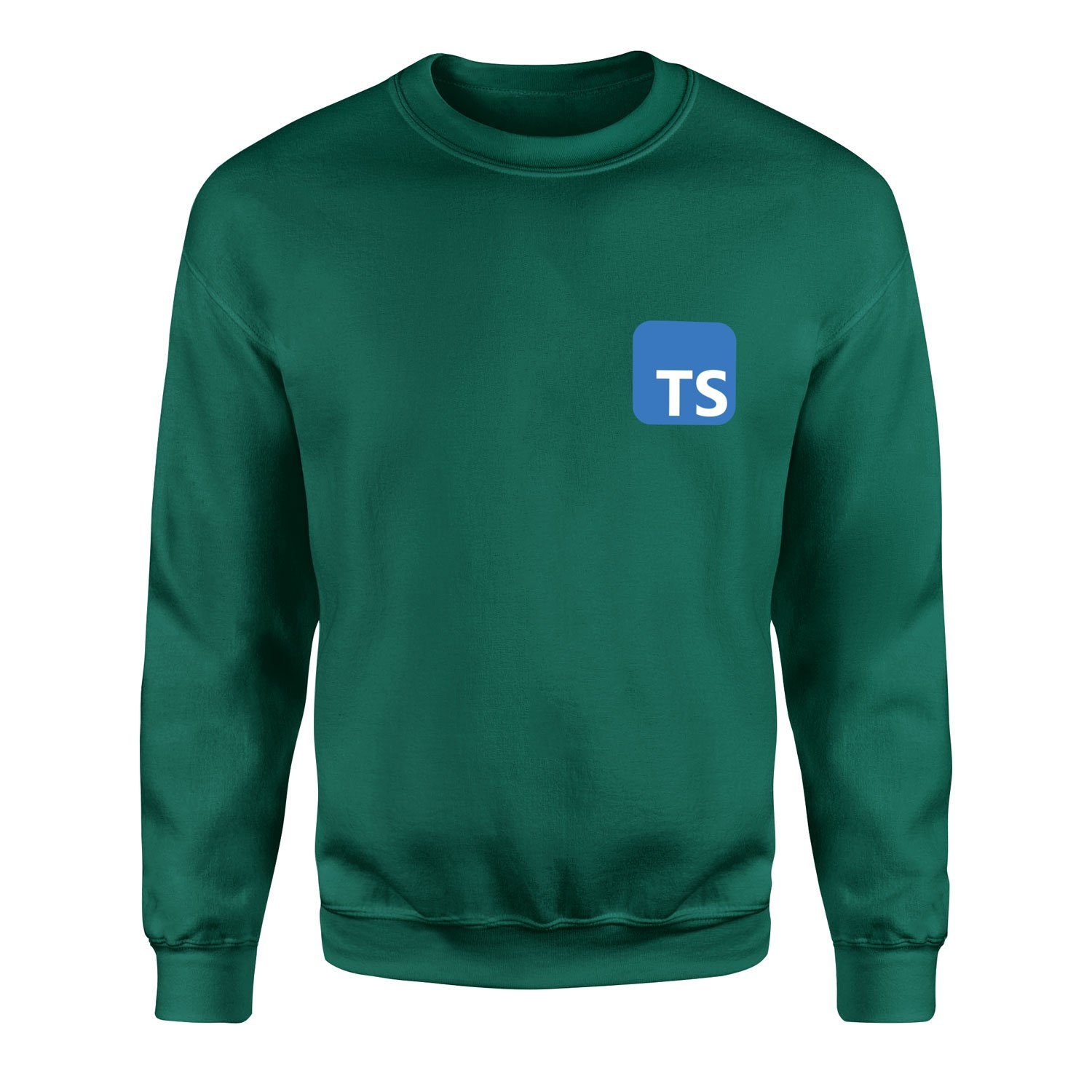 Typescript Sweatshirt M - Nefti Yeşili