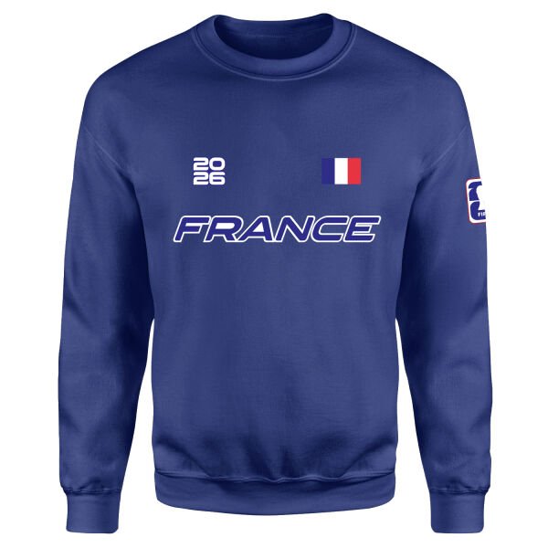 Fransa 2026 Sweatshirt XL - İndigo Mavisi