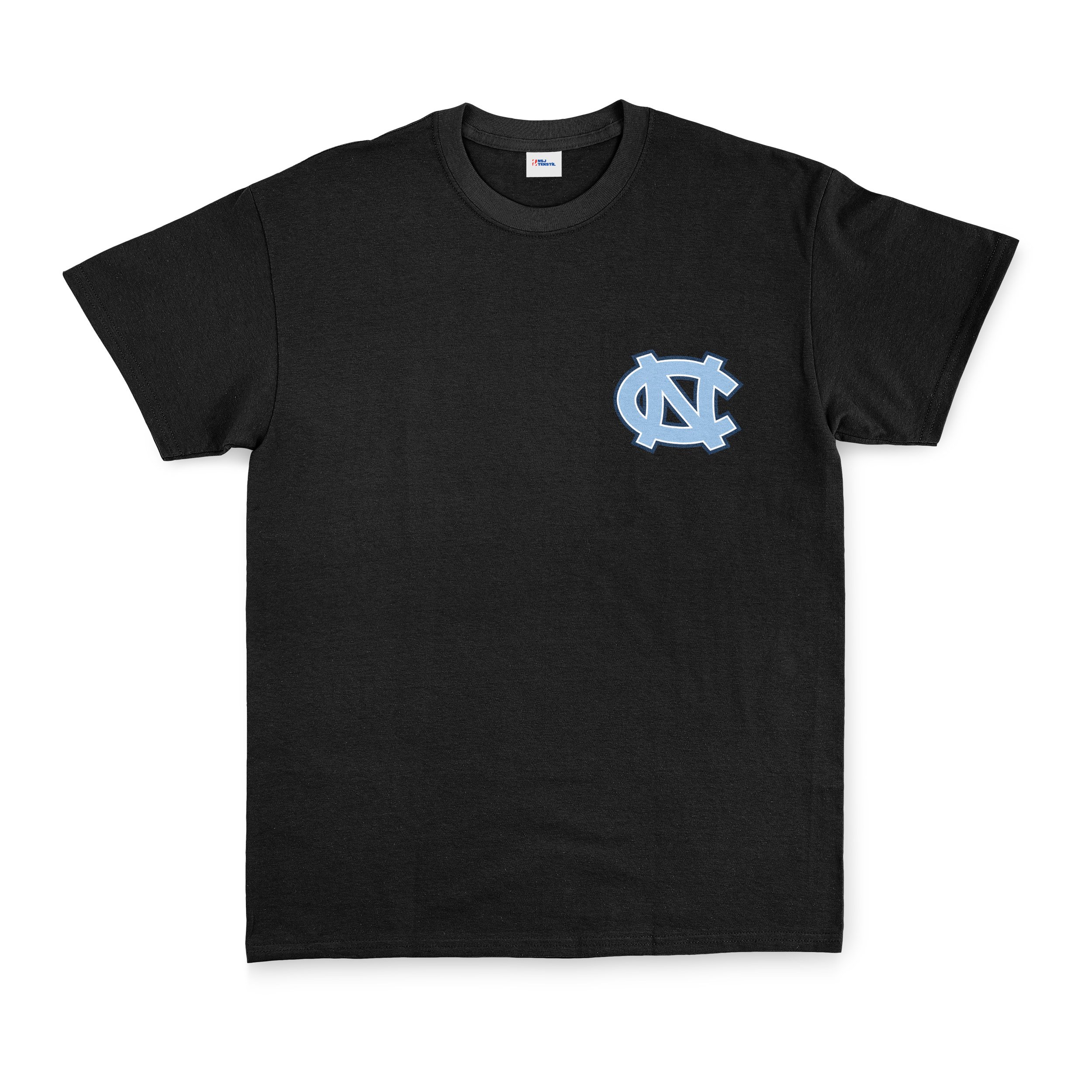 North Carolina Tar Heels Tişört XXL - Siyah