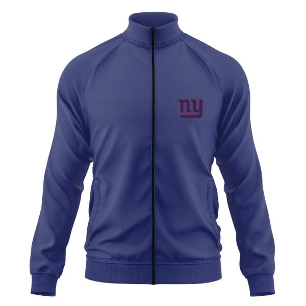 New York Giants Fermuarlı Sweatshirt L - İndigo Mavisi | OUTLET