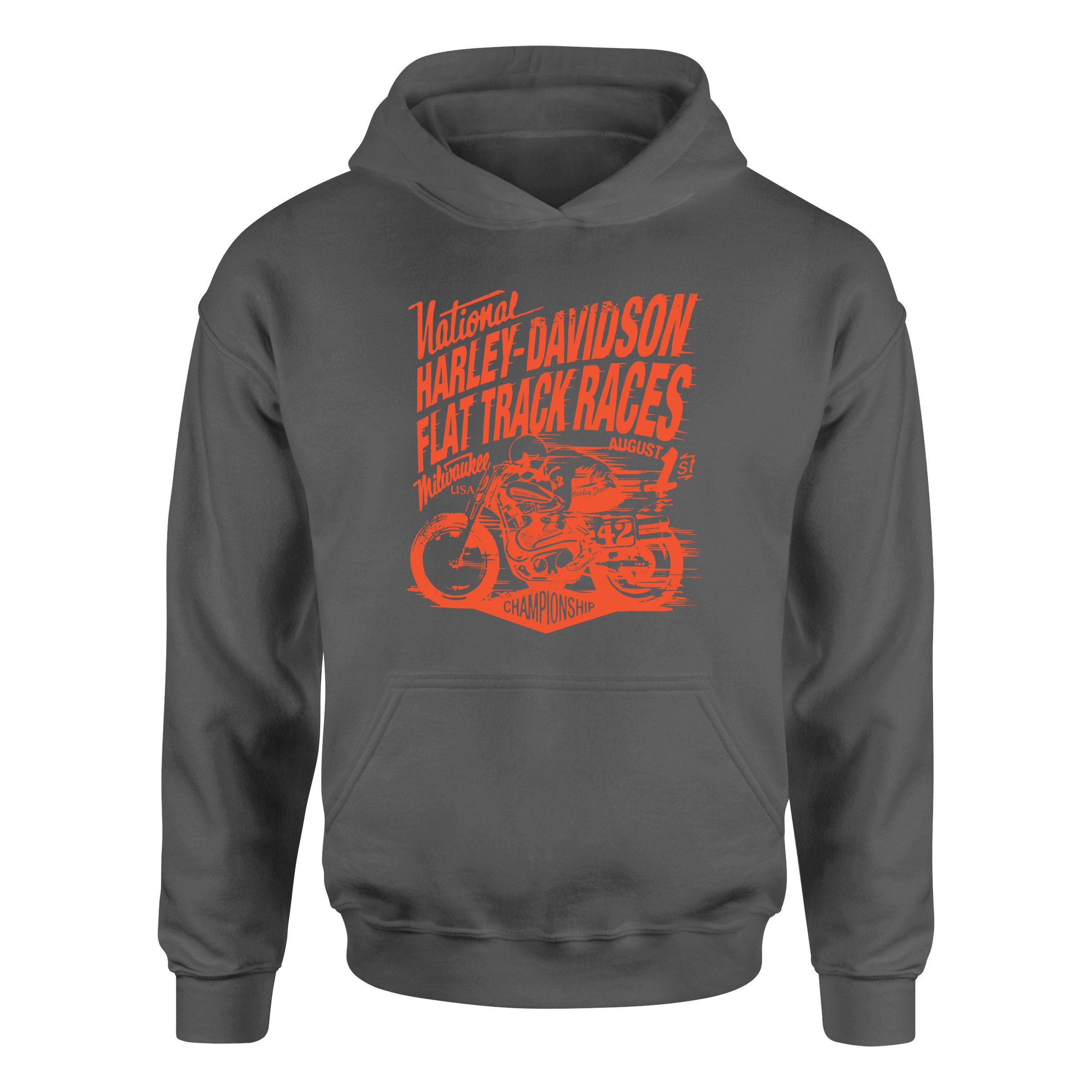Harley-Davidson XIII Hoodie M - Füme