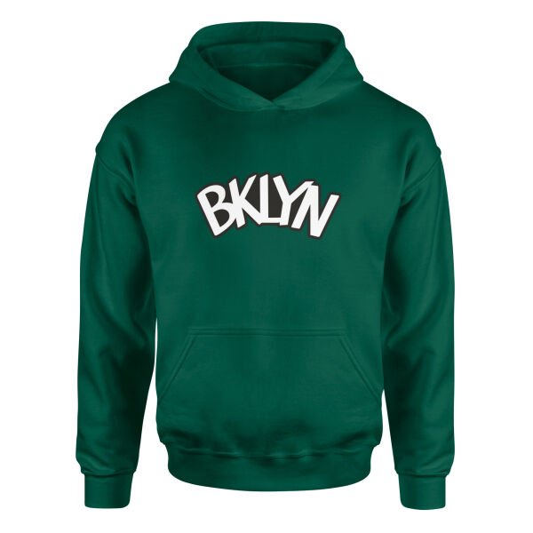 BKLYN Hoodie S - Nefti Yeşili