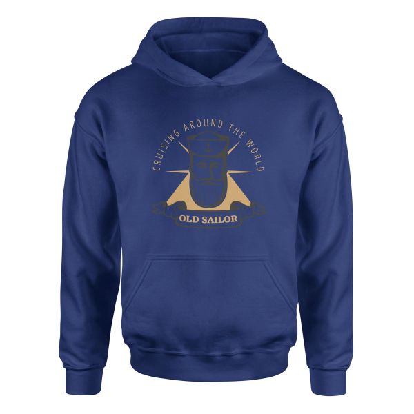 Old Sailor Hoodie M - İndigo Mavisi