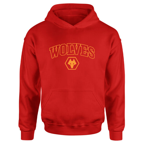 Wolves H Hoodie XL - Kırmızı