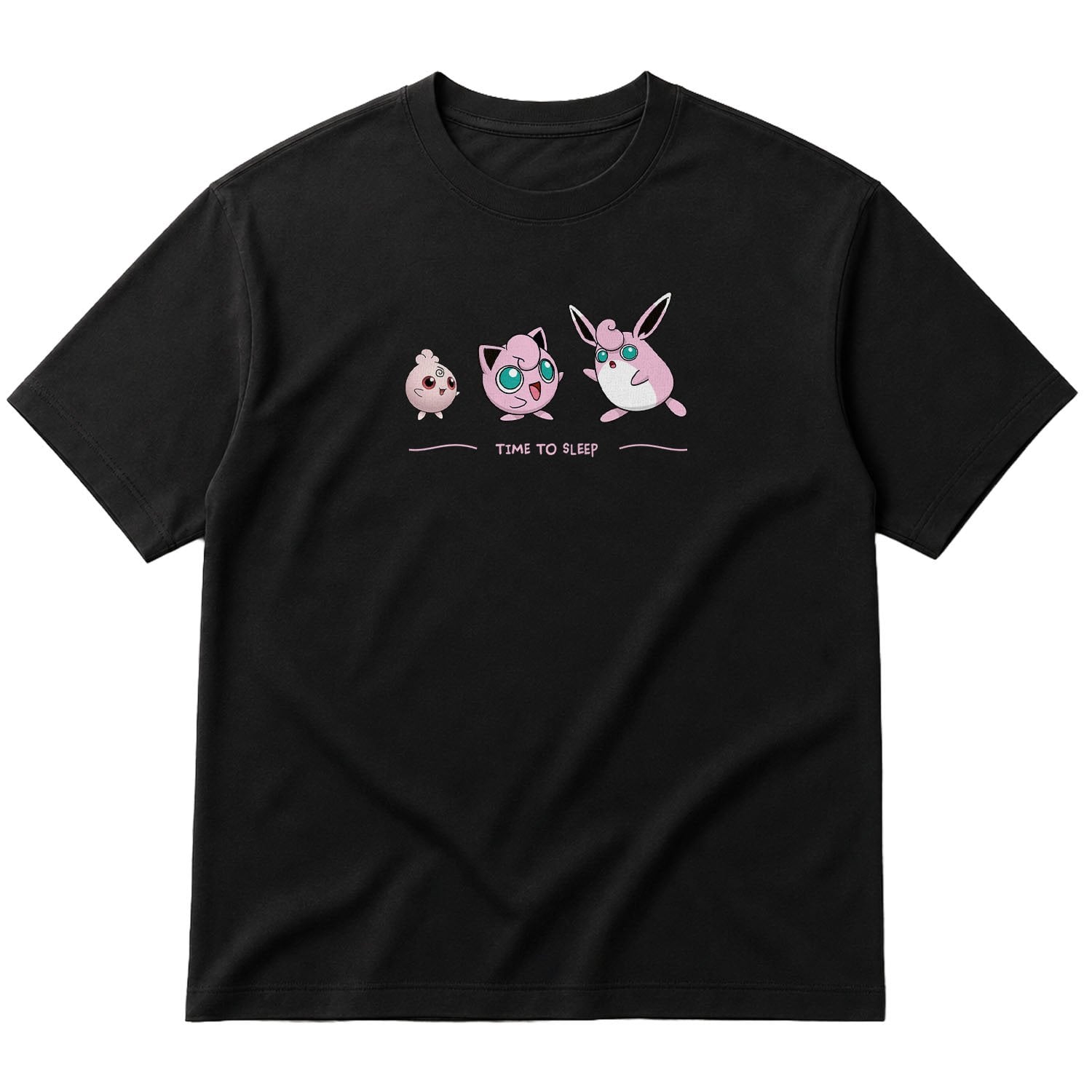 Jigglypuff Evolution | Time to Sleep Oversize Tişört