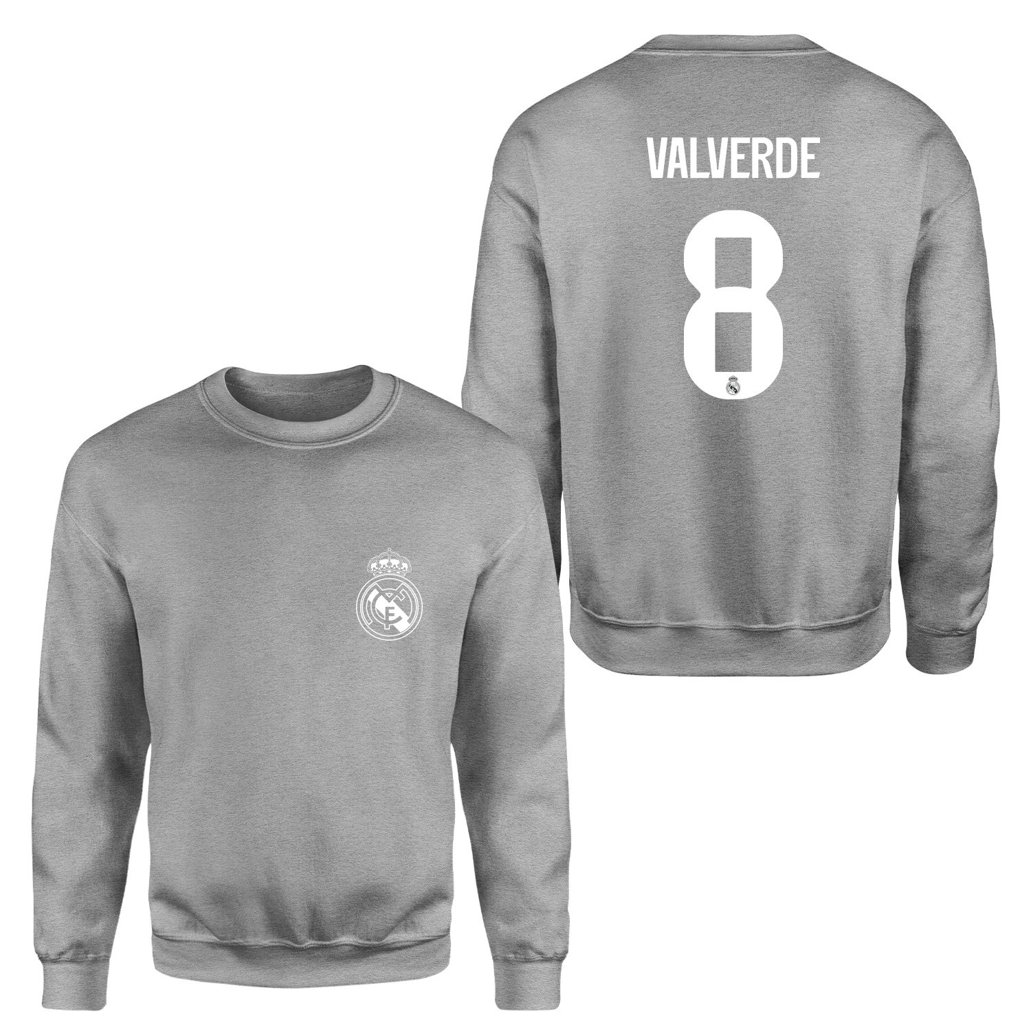 Federico Valverde RM BL Forma Sweatshirt XXL - Gri
