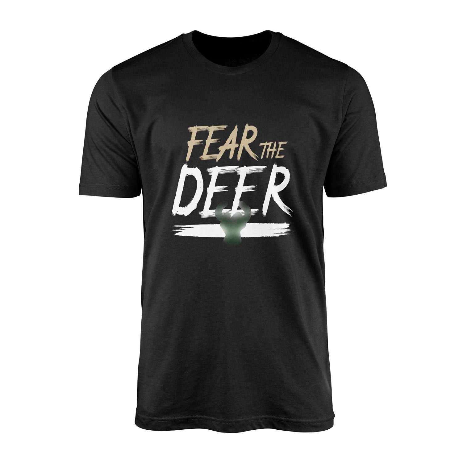 Fear the Deer Tişört S - Siyah