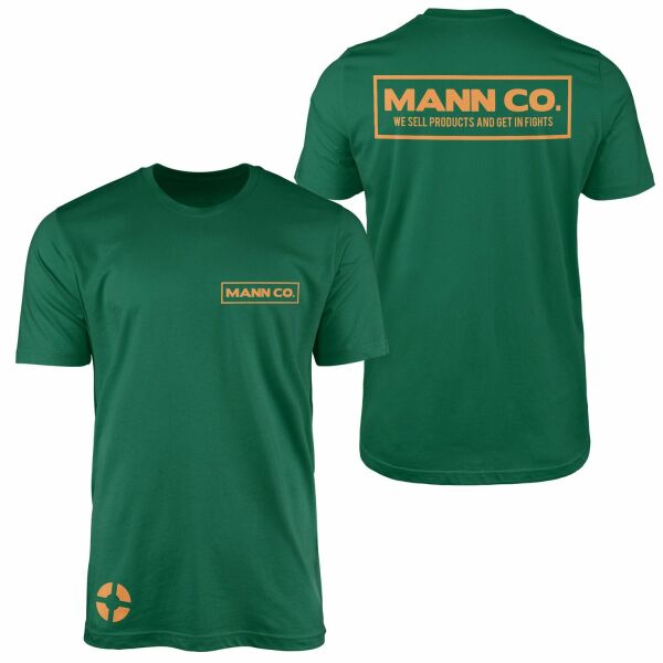 Mann CO. | TF2 Tişört XL - Nefti Yeşili