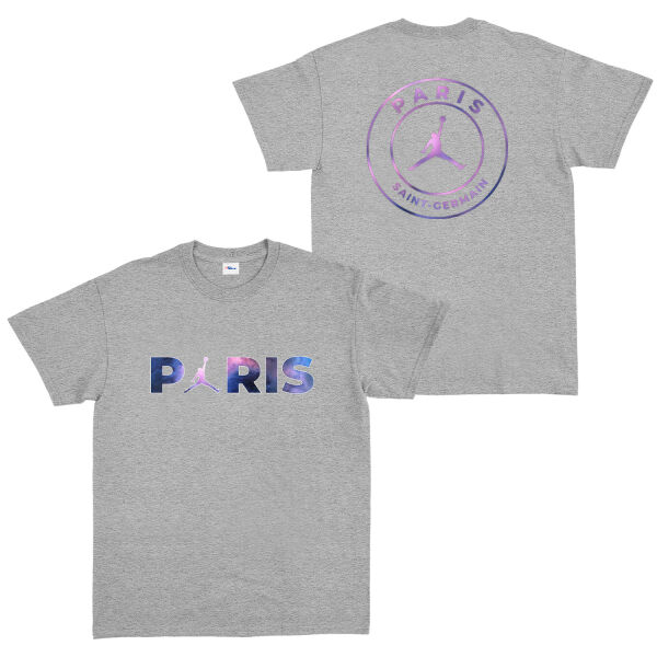 Air Jordan x Paris Saint Germain Space ED Tişört L - Gri
