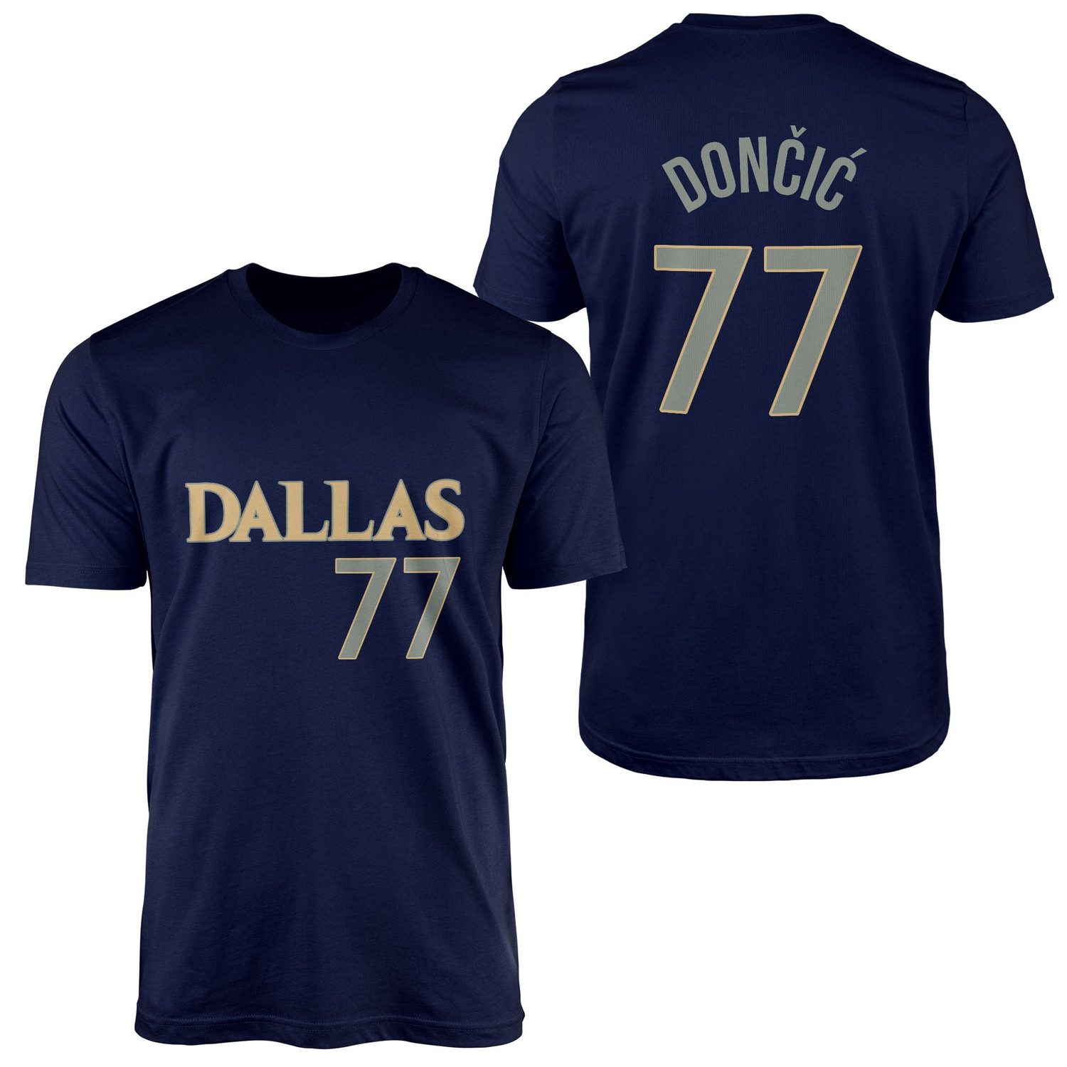 Luka Doncic 77 Forma Tişört M - İndigo Mavisi