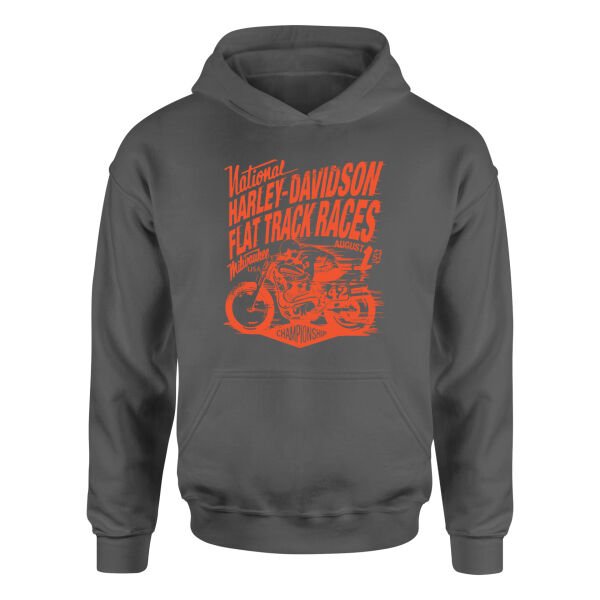 Harley-Davidson XIII Hoodie L - Füme