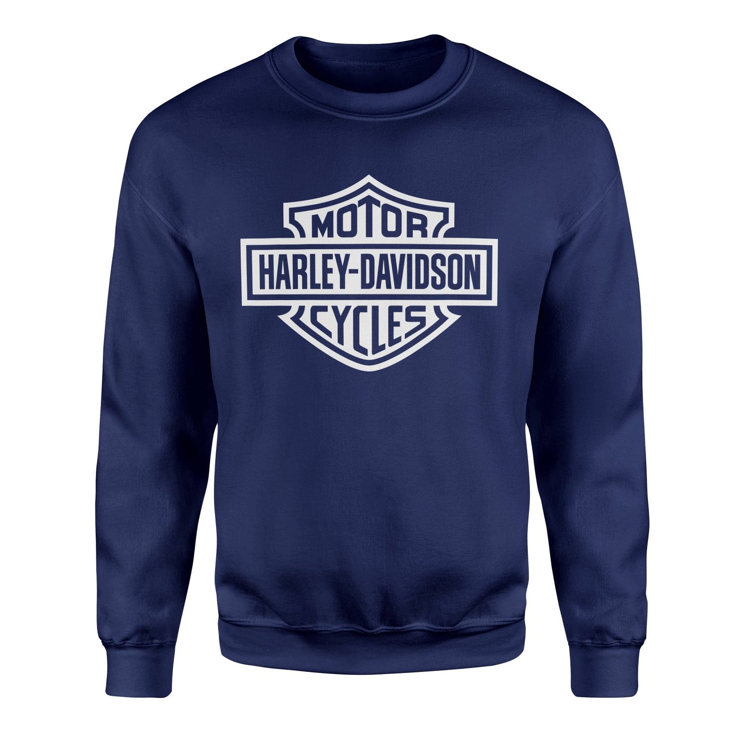 Harley-Davidson Shield W Sweatshirt L - İndigo Mavisi