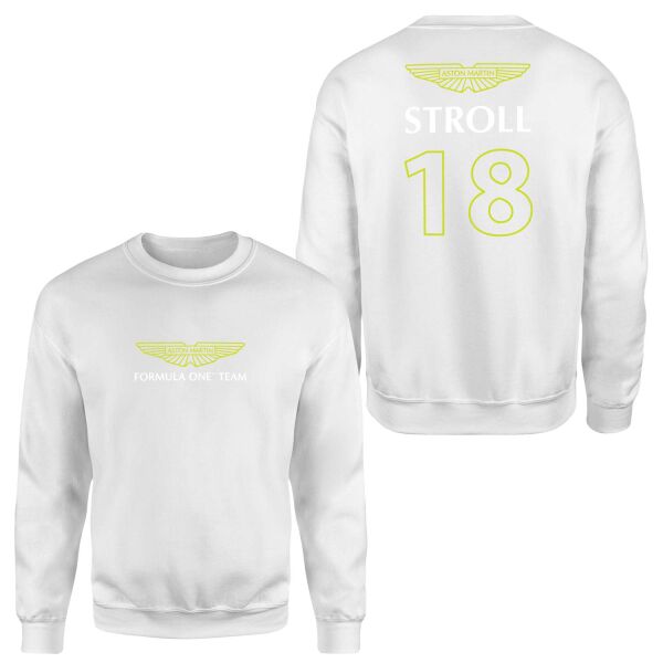 Lance Stroll | Aston Martin Basic Sweatshirt L - Beyaz