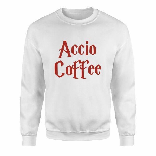 Accio Coffee Sweatshirt S - Beyaz