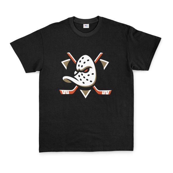 Anaheim Ducks Shield Tişört XL - Siyah