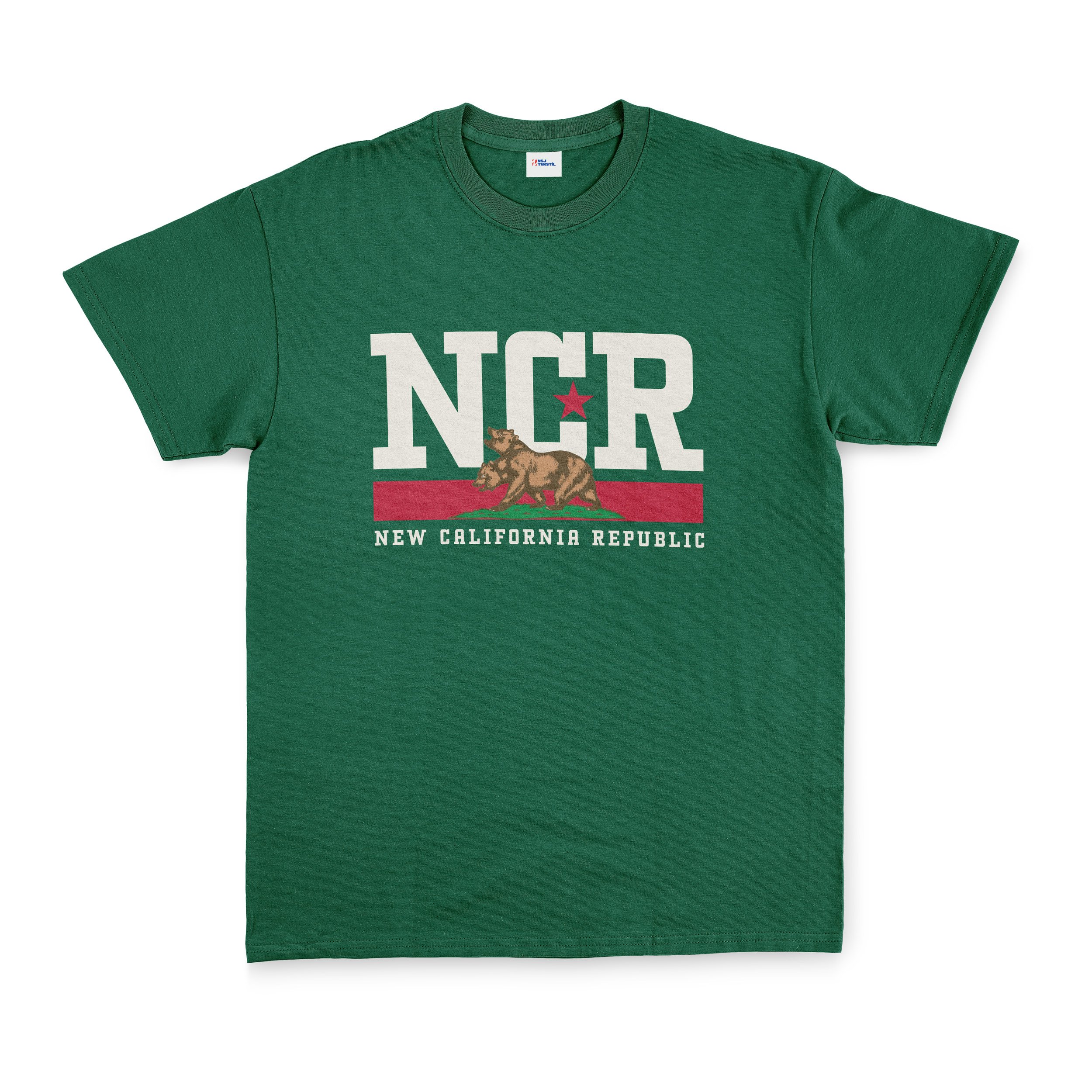 NCR | Fallout Premium Tişört M - Nefti Yeşili