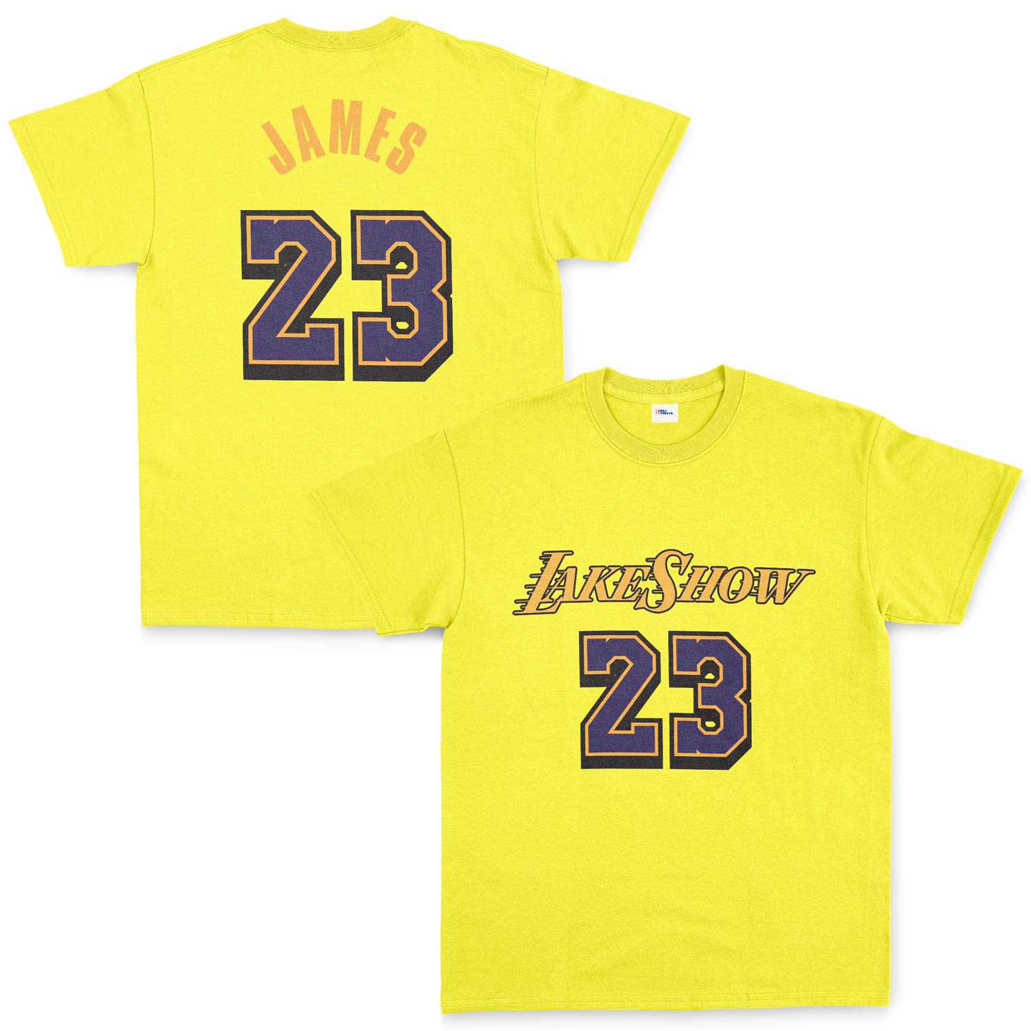 LeBron James 23 LakeShow Tişört XL - Sarı