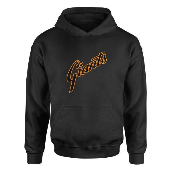 SF Giants C Hoodie M - Siyah