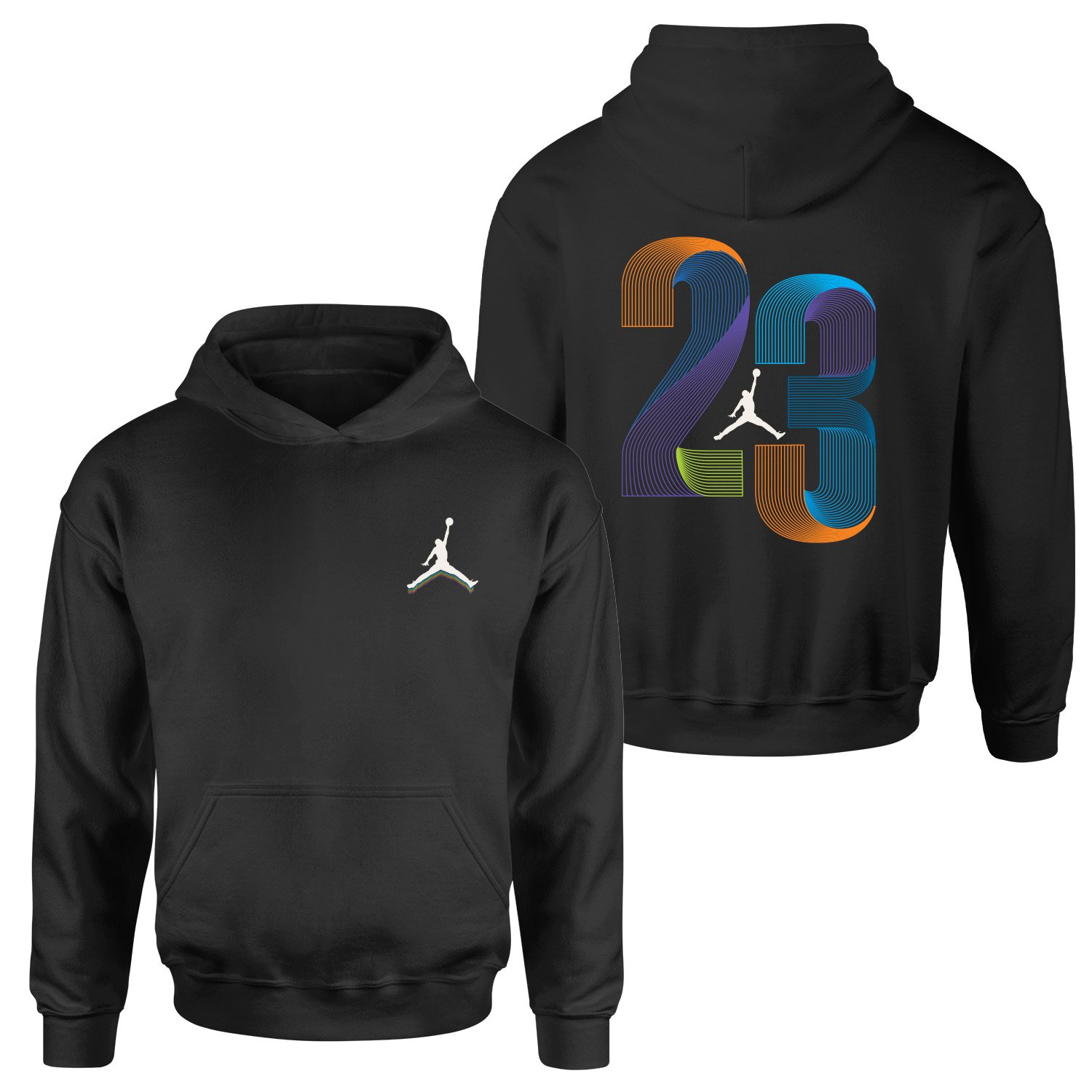 Air Jordan LC Hoodie S - Siyah