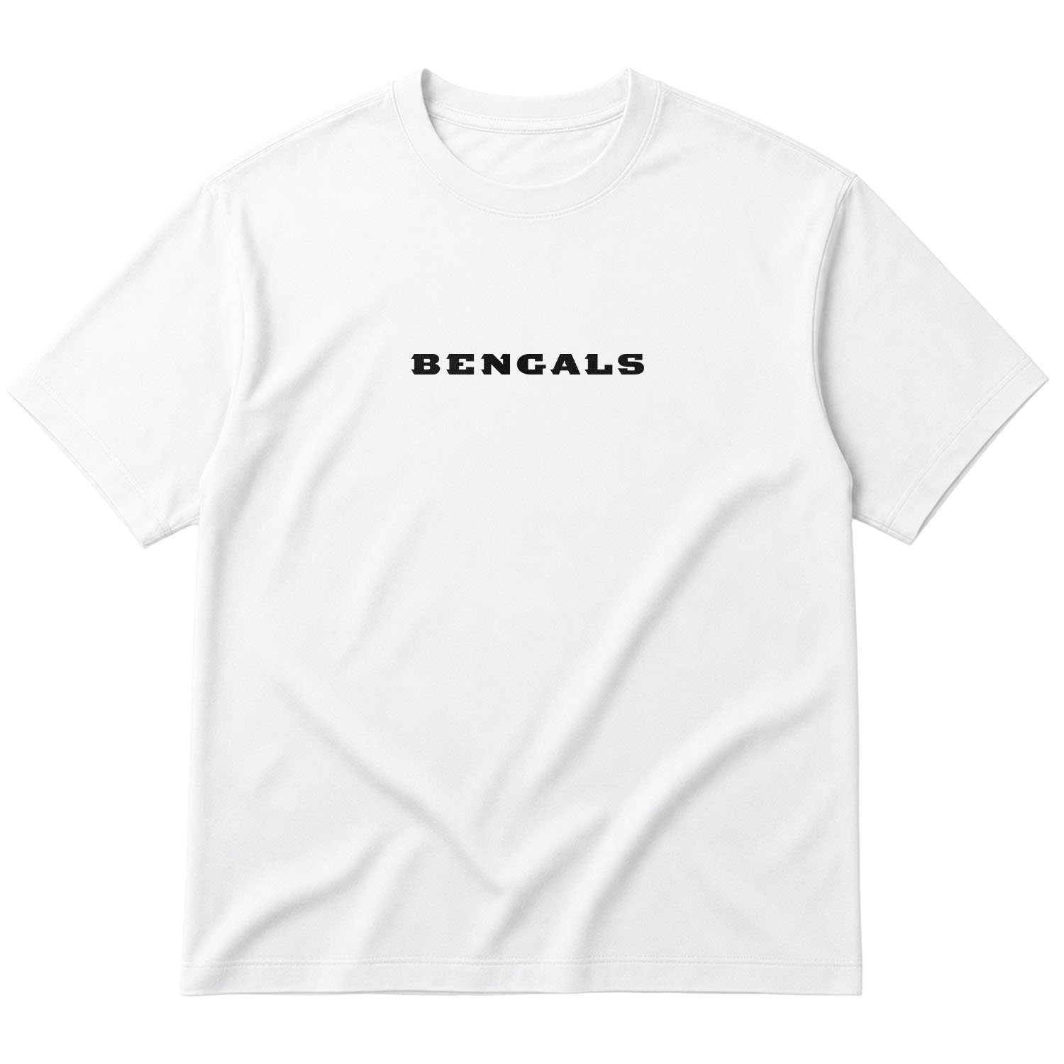 CIN BENGALS Iconic Oversize Tişört M - Beyaz