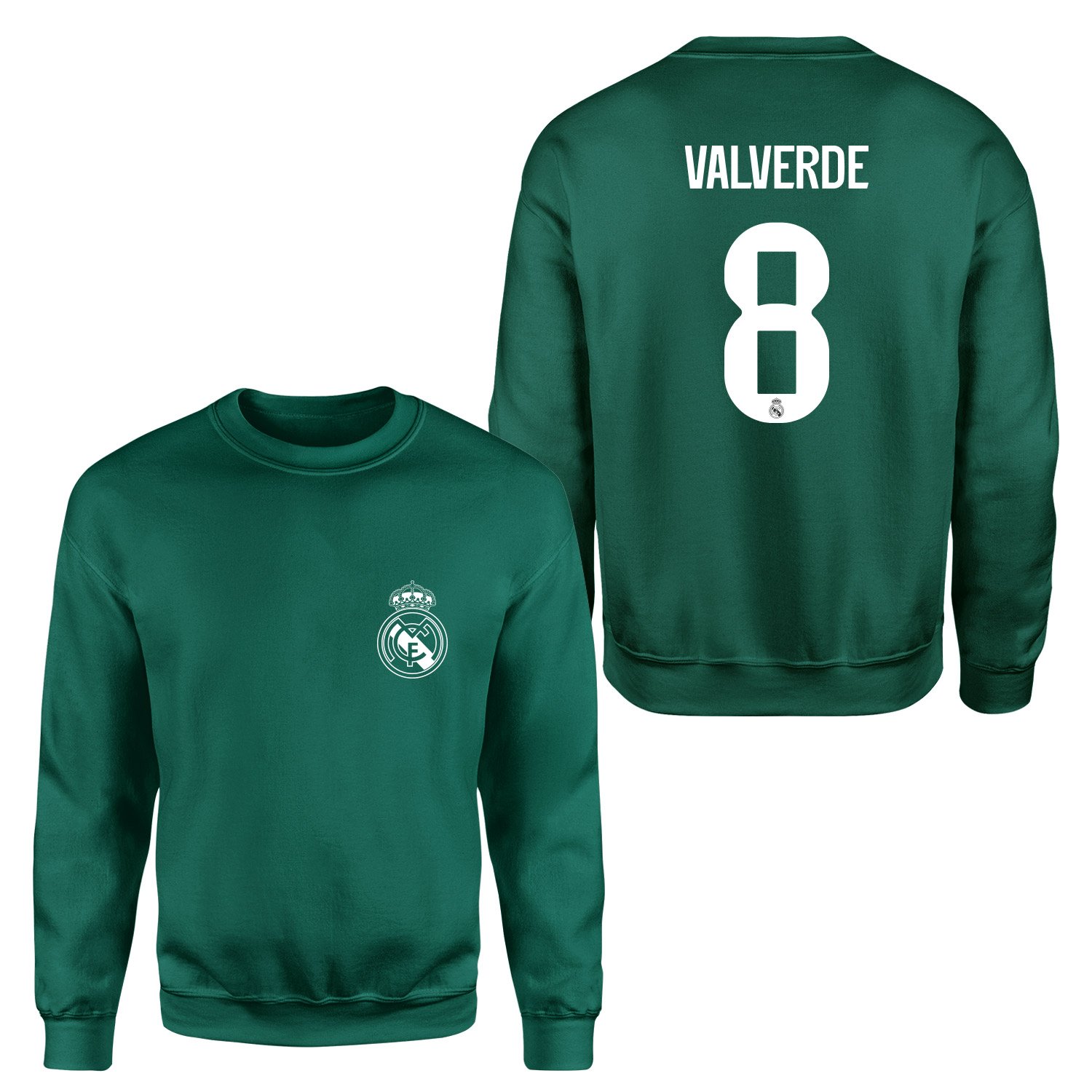 Federico Valverde RM BL Forma Sweatshirt S - Nefti Yeşili