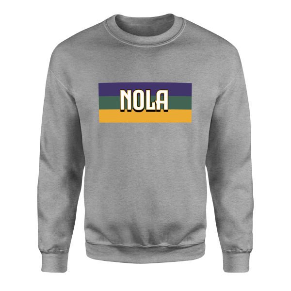 NOLA Sweatshirt M - Gri