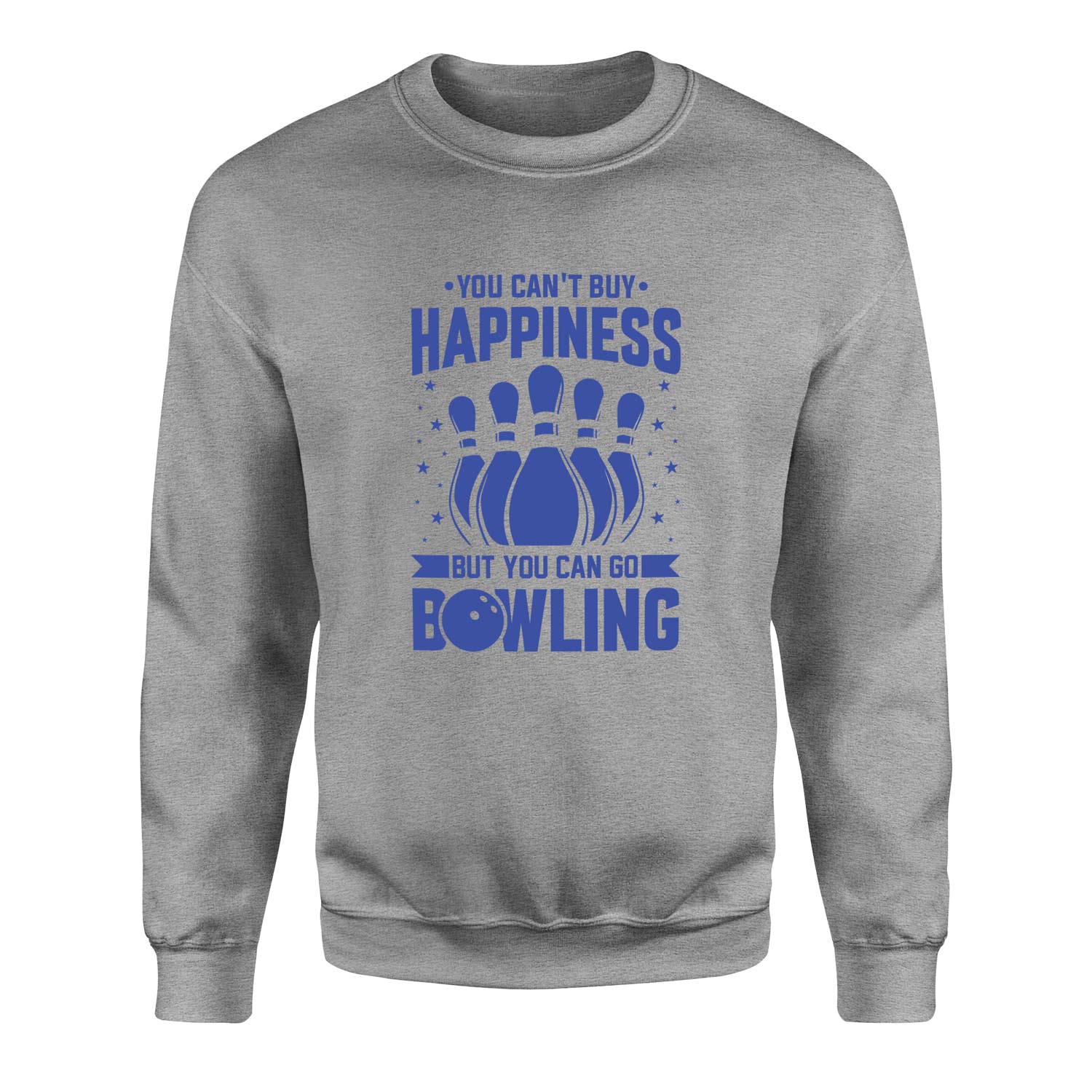Go Bowling Sweatshirt S - Gri