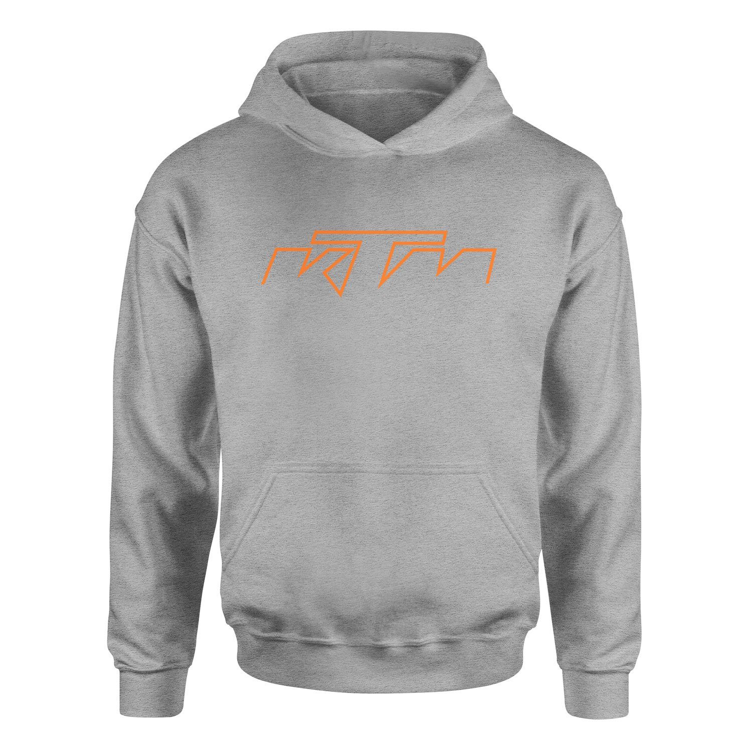 KTM Ghost Hoodie XXL - Gri
