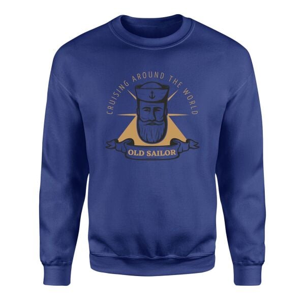 Old Sailor Sweatshirt L - İndigo Mavisi