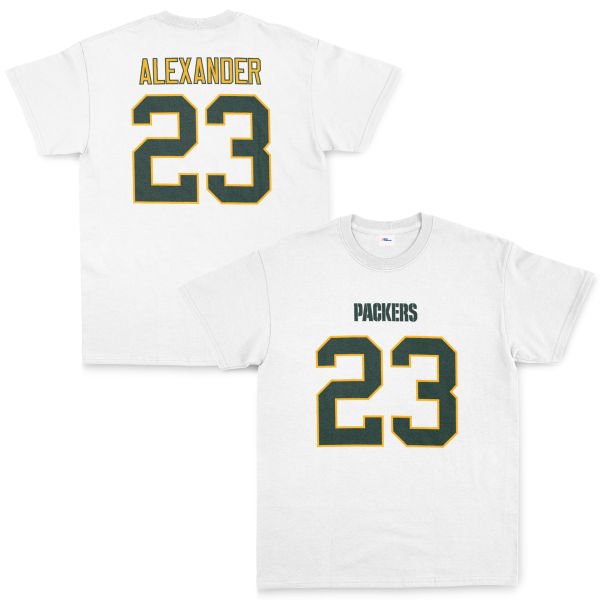 Jaire Alexander Green Bay Packers Tişört XL - Beyaz