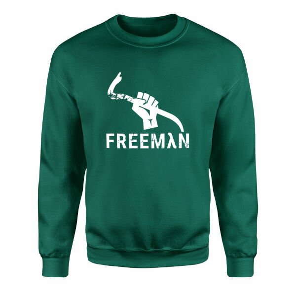 Gordon FREEMAN Crowbar Sweatshirt M - Nefti Yeşili